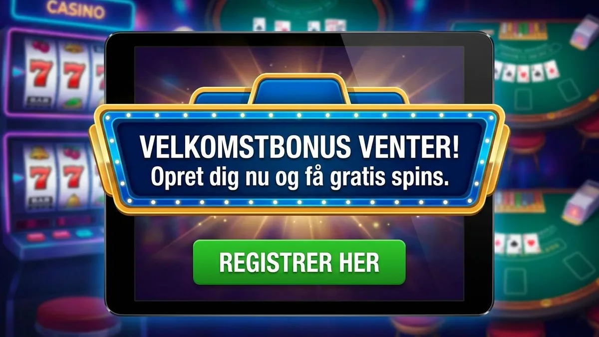 Tilmelding med bonus